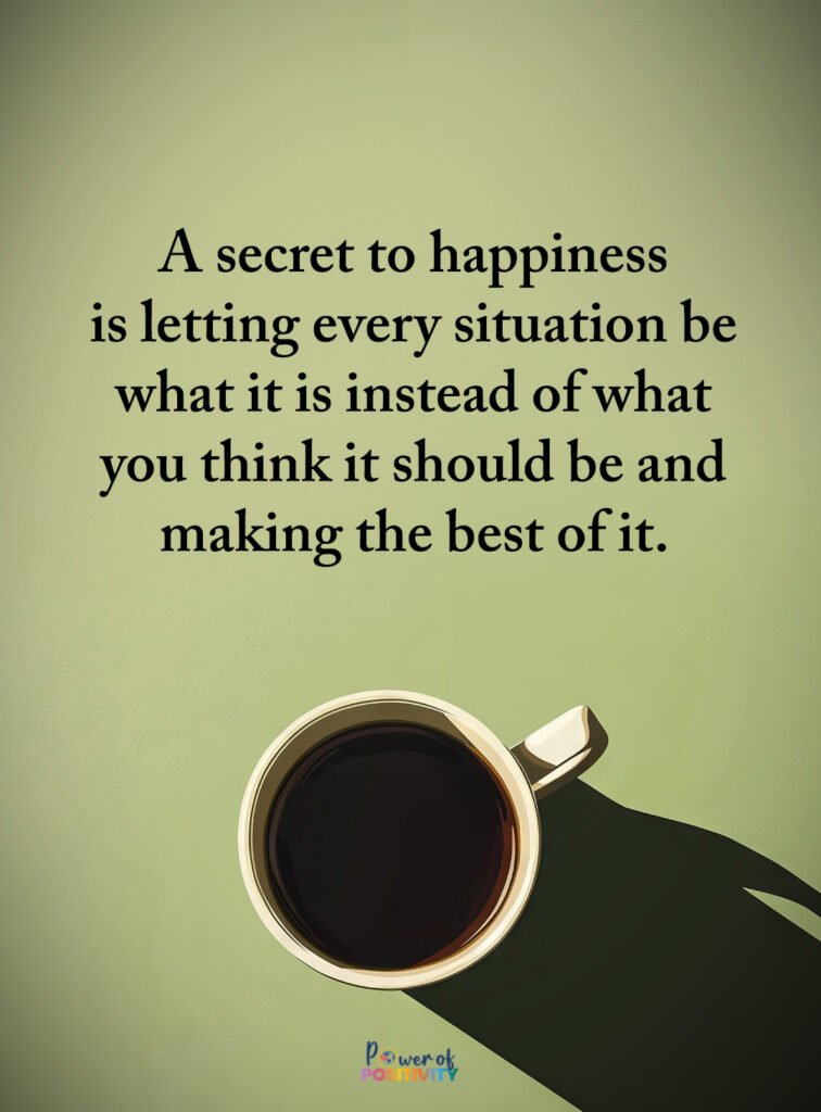living in the moment makes you happier