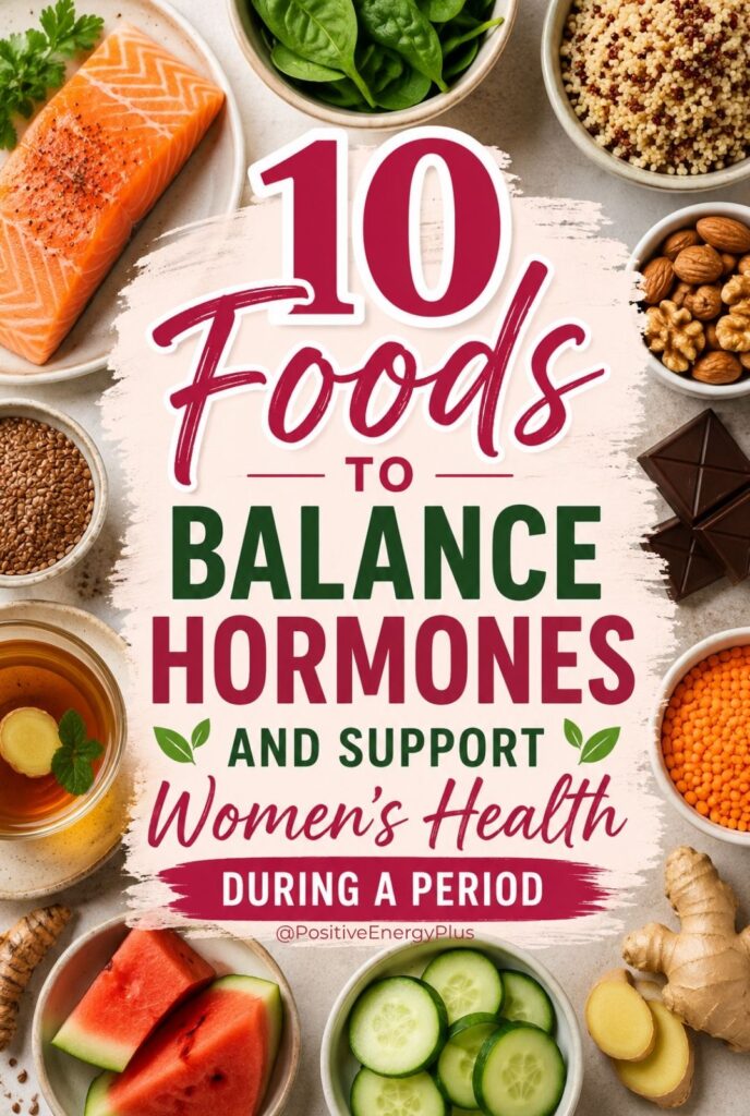 10 Foods to Balance Hormones and Support Women’s Health During a Period
