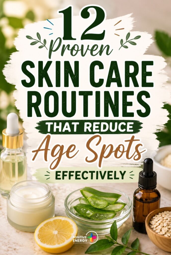 12 Proven Skin Care Routines That Reduce Age Spots Effectively
