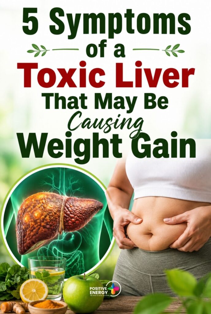 5 Symptoms of a Toxic Liver That May Be Causing Weight Gain