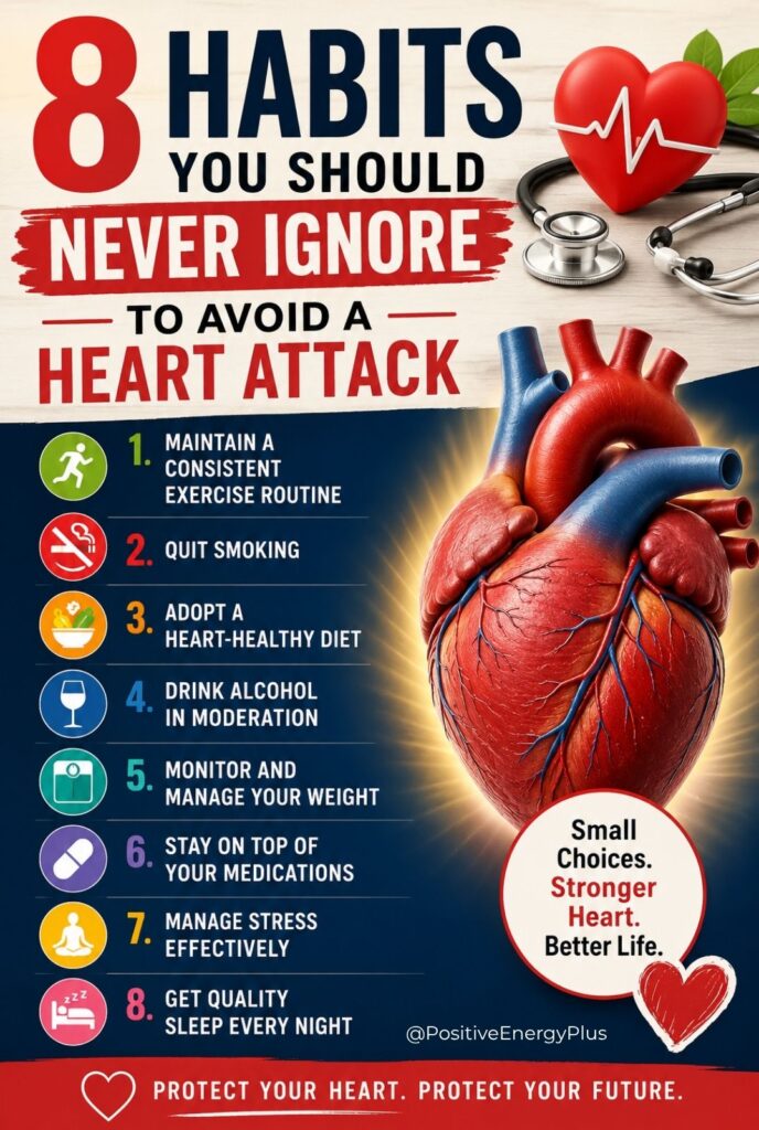 8 Habits You Should Never Ignore to Avoid a Heart Attack