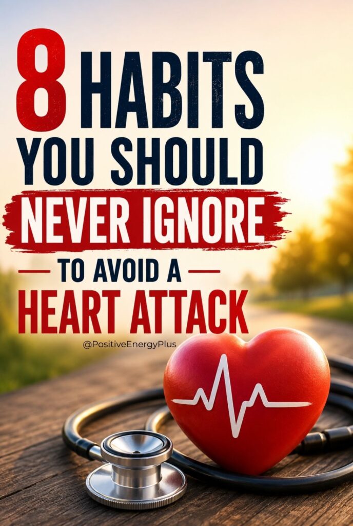 8 Habits You Should Never Ignore to Avoid a Heart Attack