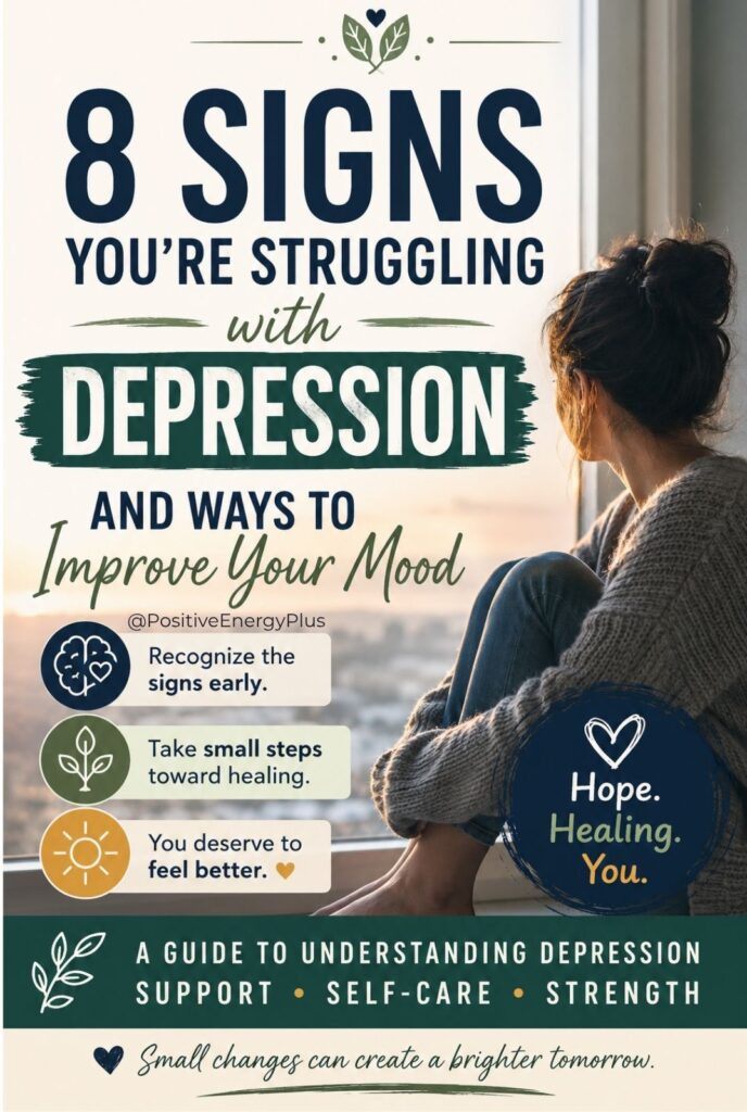 8 Signs You’re Struggling with Depression and Ways to Improve Your Mood