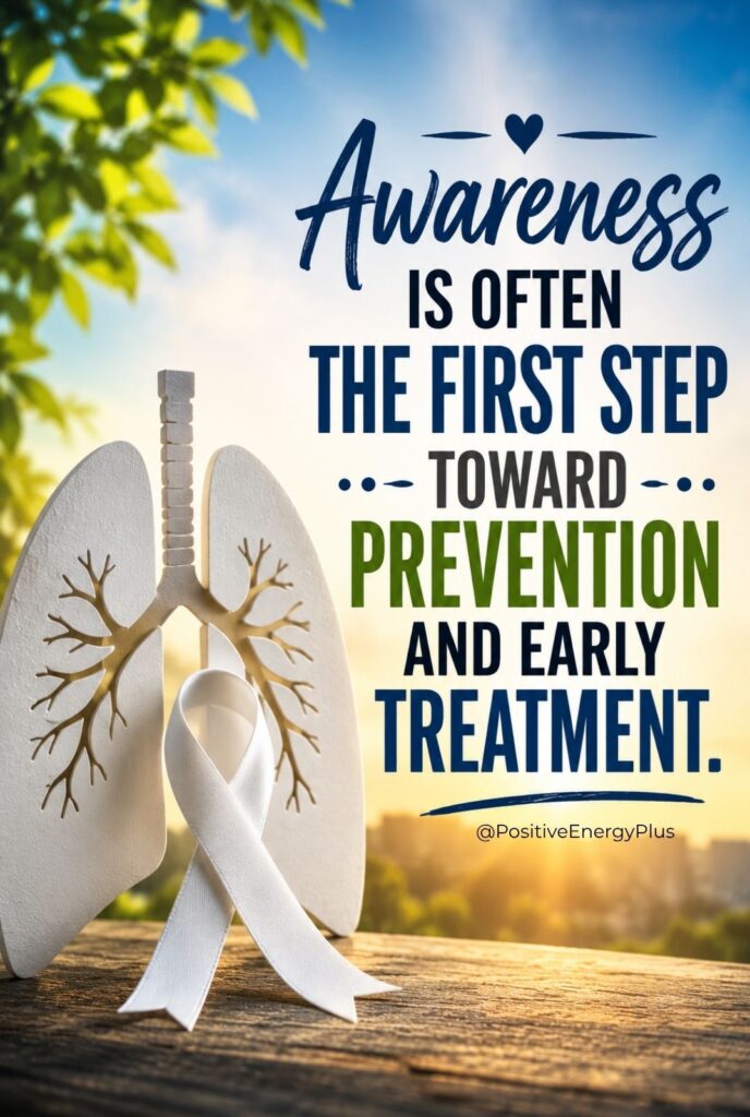 Awareness is often the first step toward prevention and early treatment