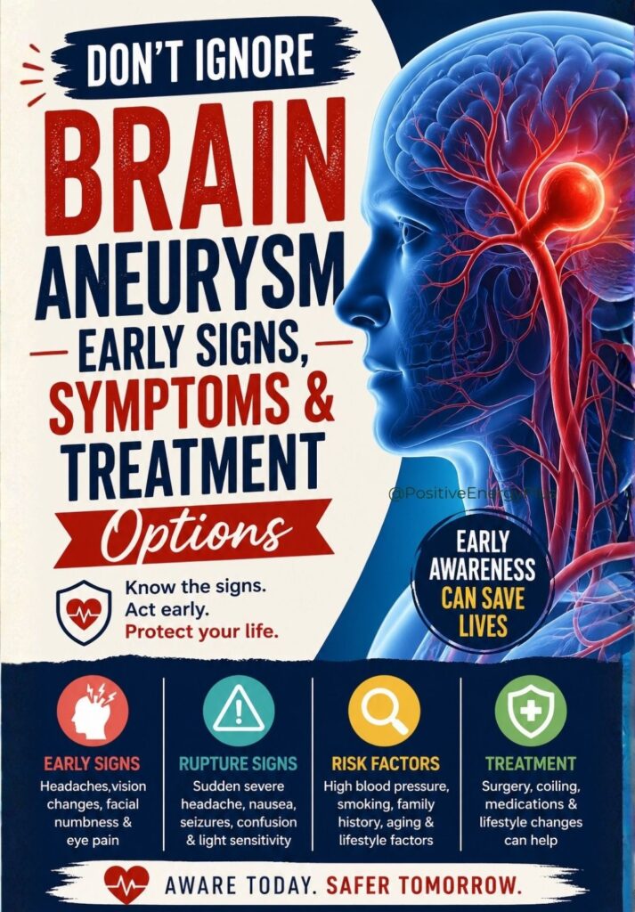 Brain Aneurysm Early Signs Symptoms and Treatment Options