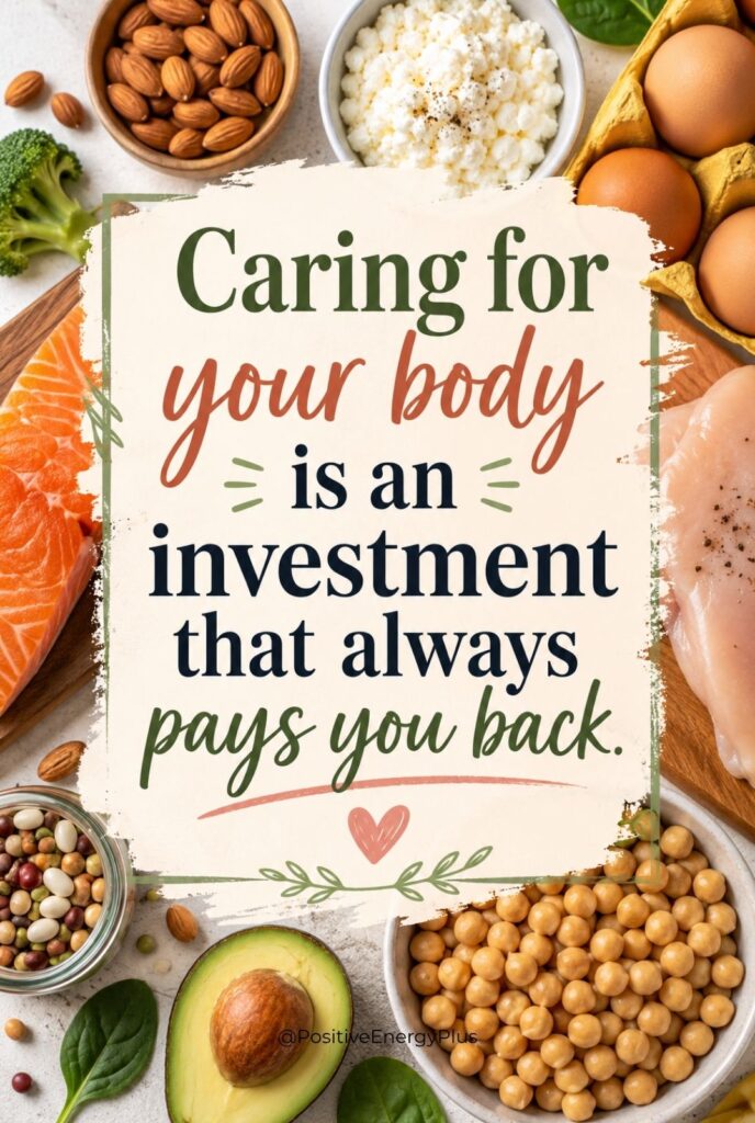 Caring for your body is an investment that always pays you back