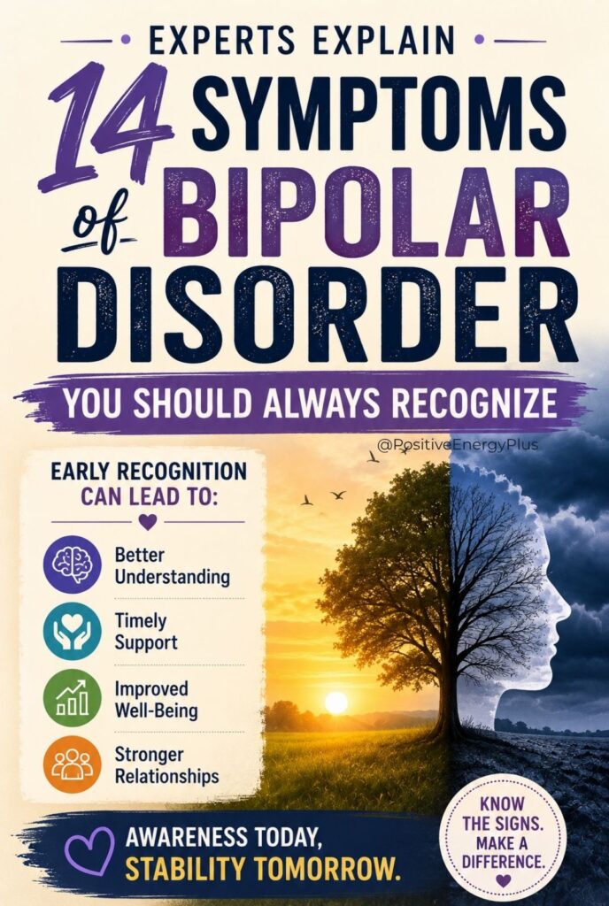 Experts Explain 14 Symptoms of Bipolar Disorder You Should Always Recognize