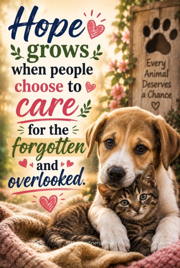 Hope grows when people choose to care for the forgotten and overlooked