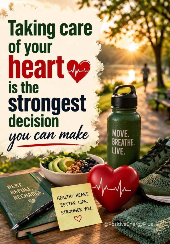 Taking care of your heart is the strongest decision you can make