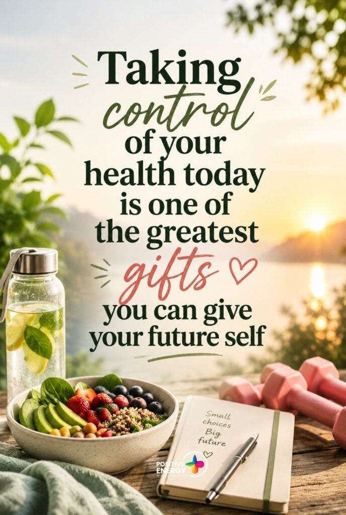 Taking control of your health today is one of the greatest gifts you can give your future self
