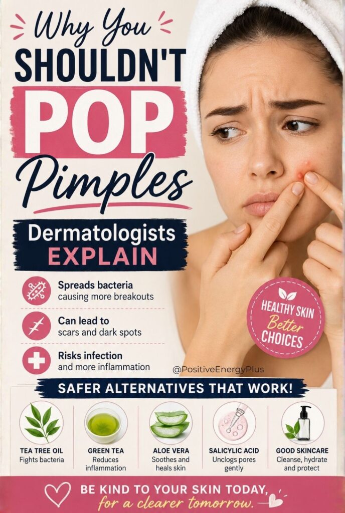 Why You Shouldn’t Pop Pimples: Dermatologists Explain