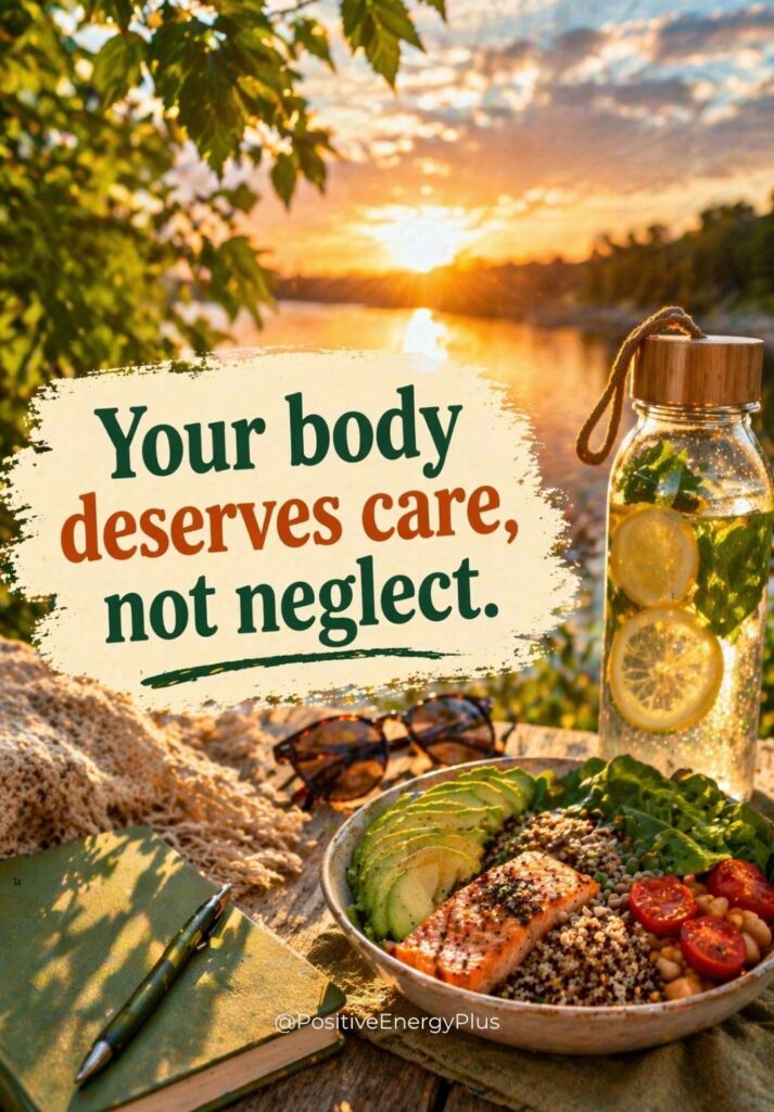 Your body deserves care, not neglect