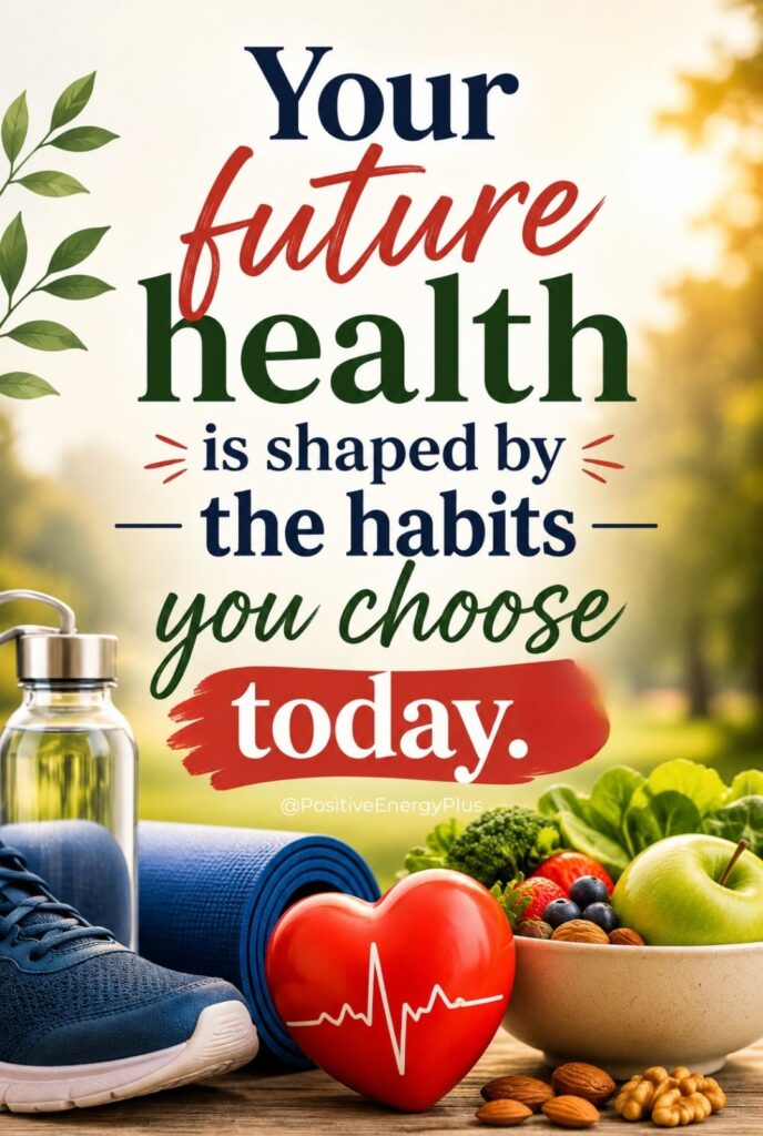 Your future health is shaped by the habits you choose today