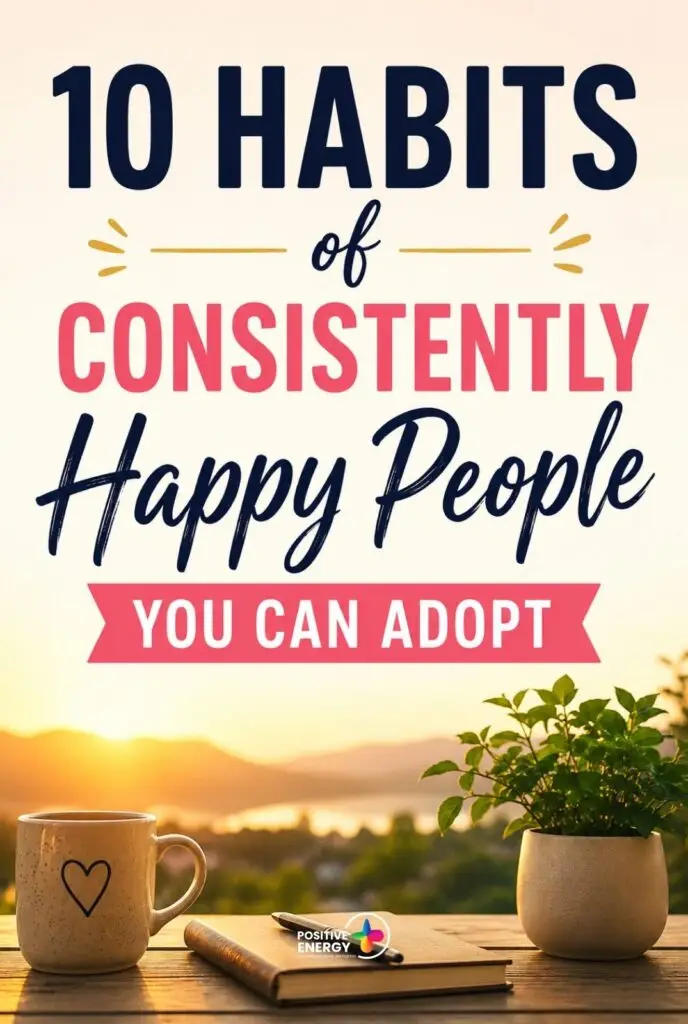 10 Habits of Consistently Happy People You Can Adopt