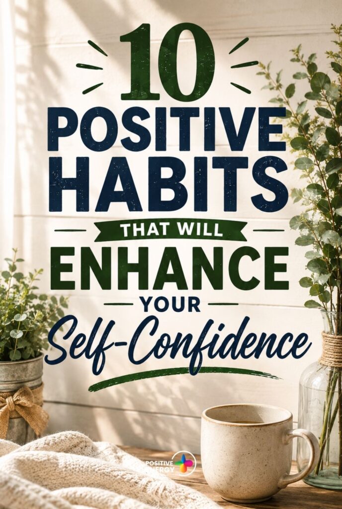 10 Positive Habits That Will Enhance Your Self-Confidence