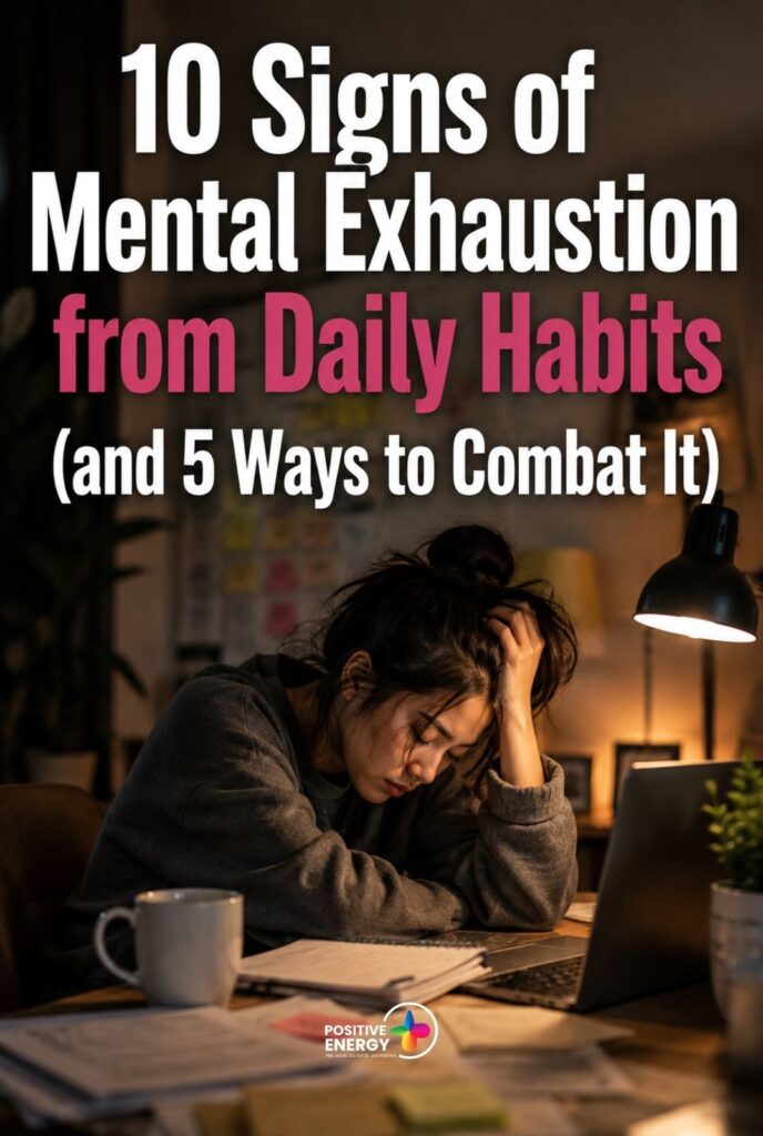 10 Signs of Mental Exhaustion from Daily Habits (and 5 Ways to Combat It)