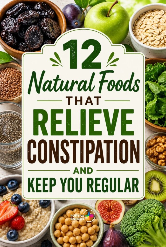 12 Natural Foods That Relieve Constipation and Keep You Regular