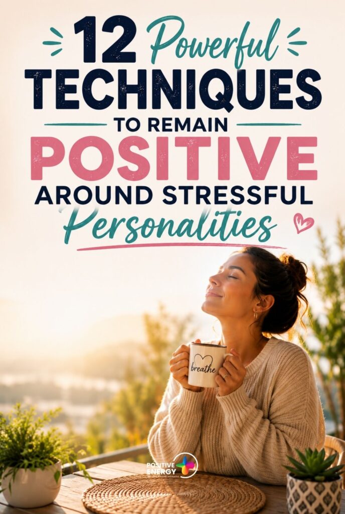 12 Powerful Techniques to Remain Positive Around Stressful Personalities