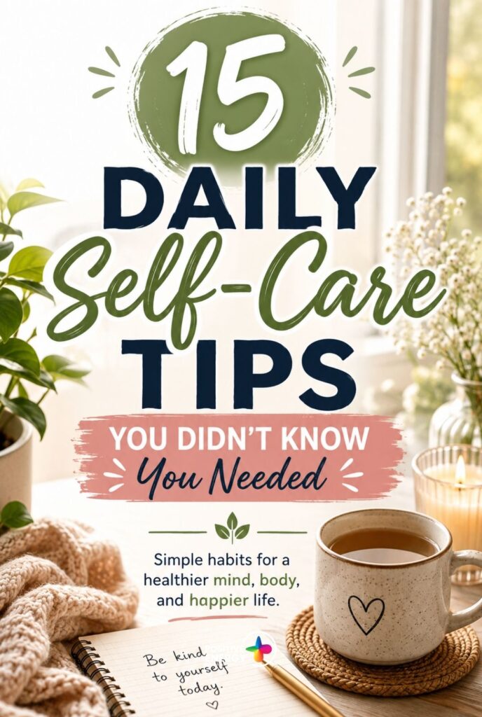 15 Daily Self-Care Tips You Didn’t Know You Needed