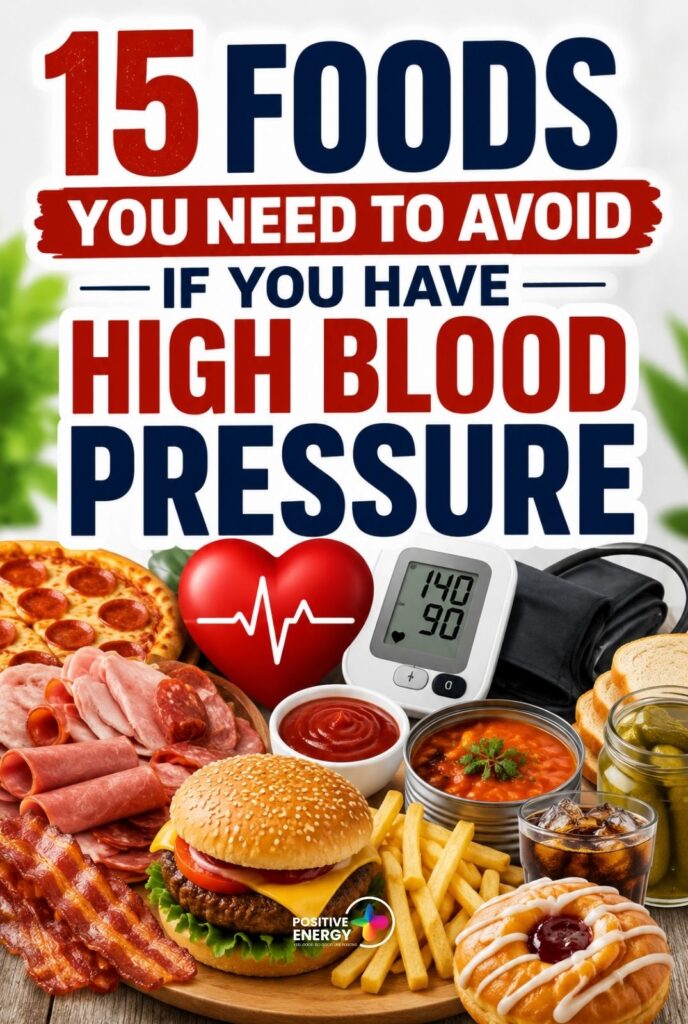 15 Foods You Need to Avoid If You Have High Blood Pressure
