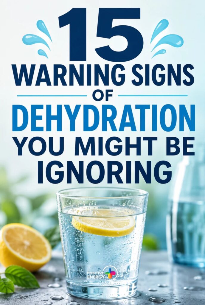15 Warning Signs of Dehydration You Might Be Ignoring