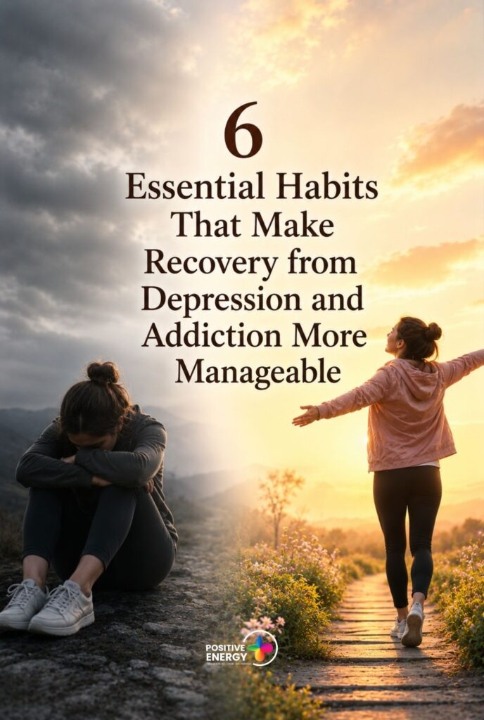 6 Essential Habits That Make Recovery from Depression and Addiction More Manageable