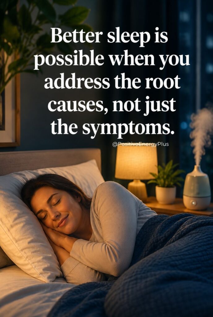 Better sleep is possible when you address the root causes, not just the symptoms.