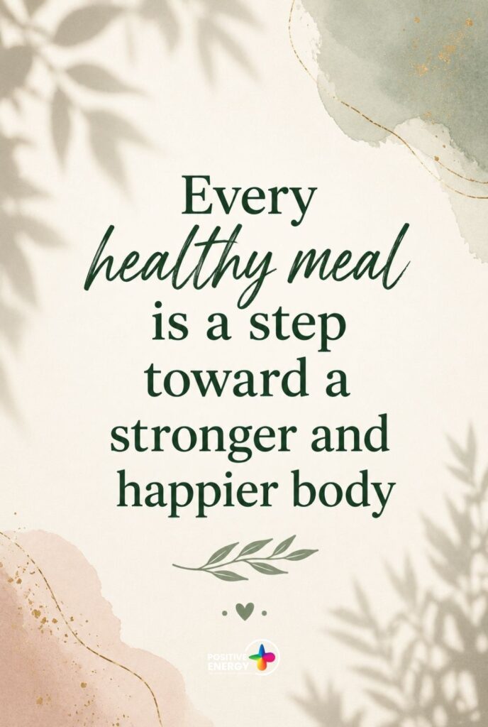 Every healthy meal is a step toward a stronger and happier body