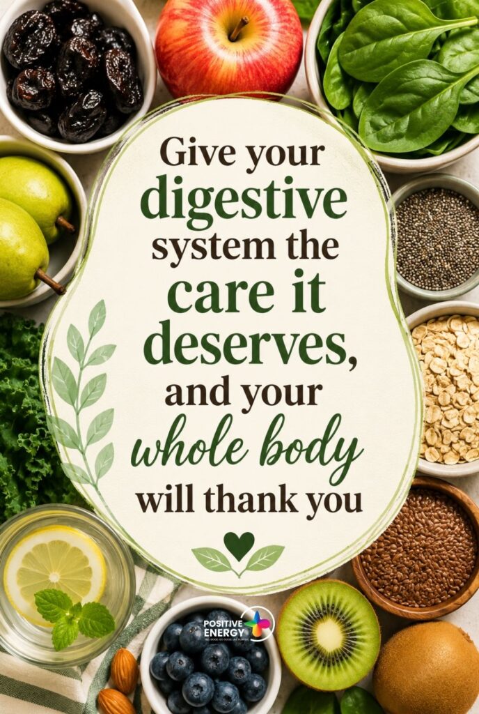 Give your digestive system the care it deserves, and your whole body will thank you