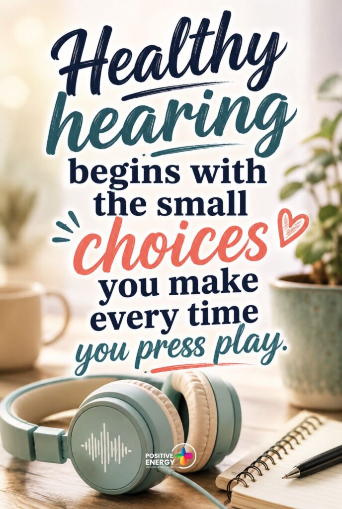 Healthy hearing begins with the small choices you make every time you press play.