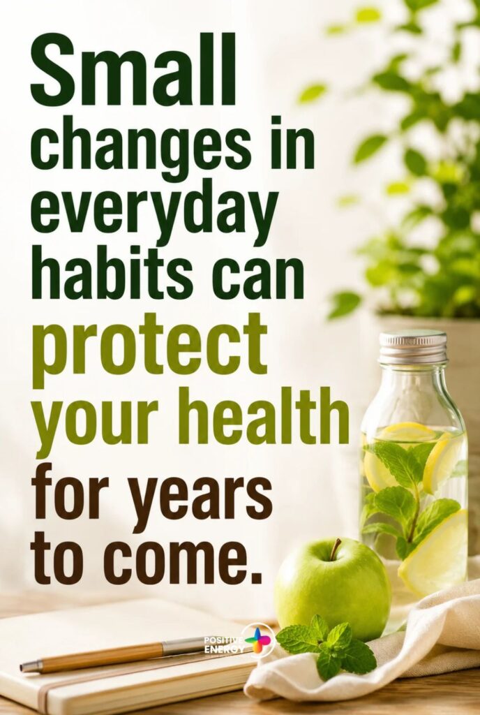Small changes in everyday habits can protect your health for years to come