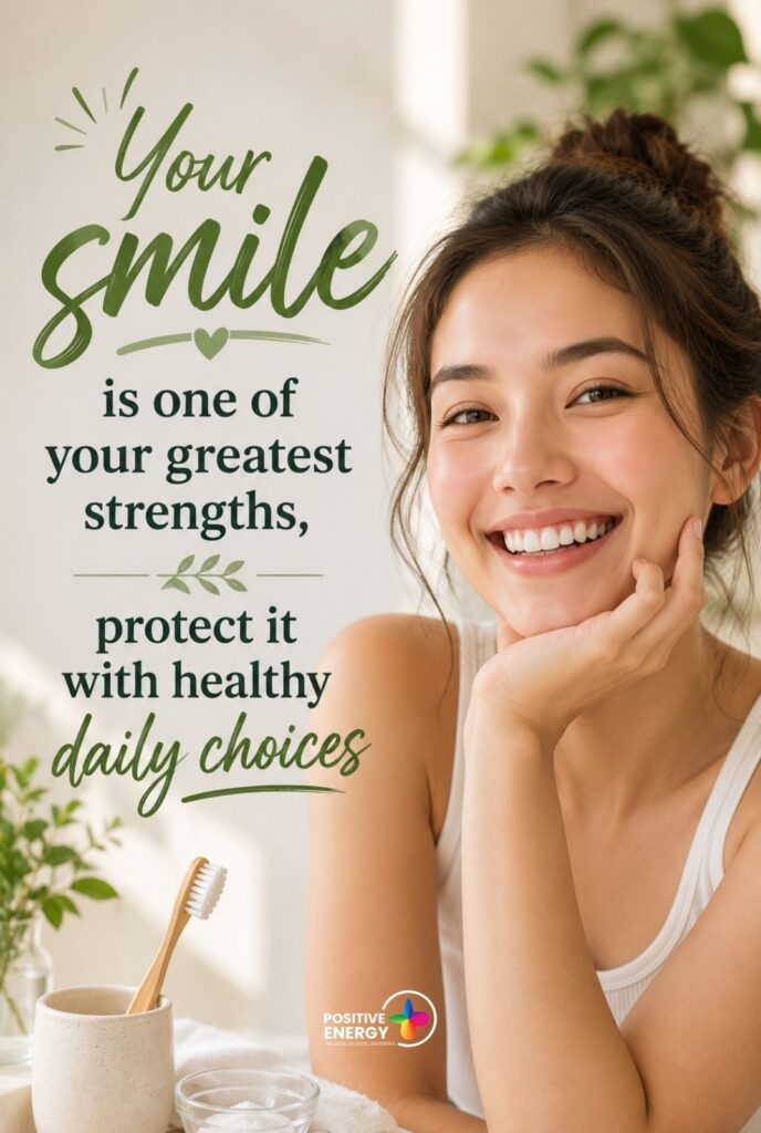 Your smile is one of your greatest strengths, protect it with healthy daily choices