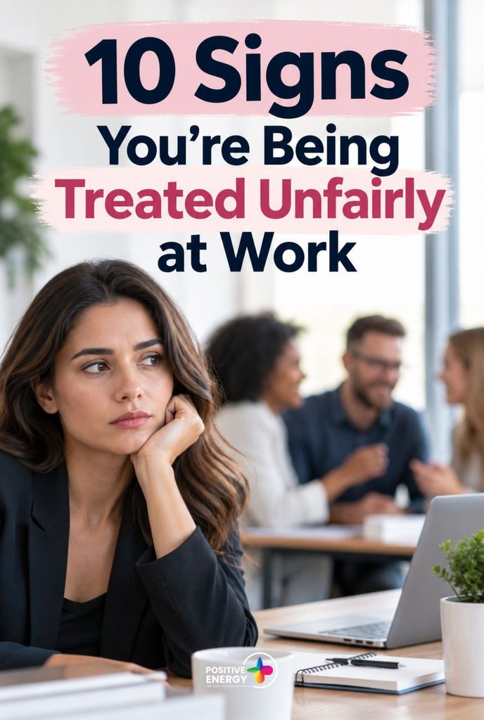10 Signs You’re Being Treated Unfairly at Work and What to Do