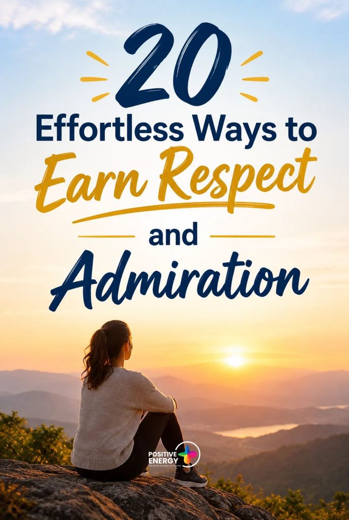 20 Effortless Ways to Earn Respect and Admiration Naturally