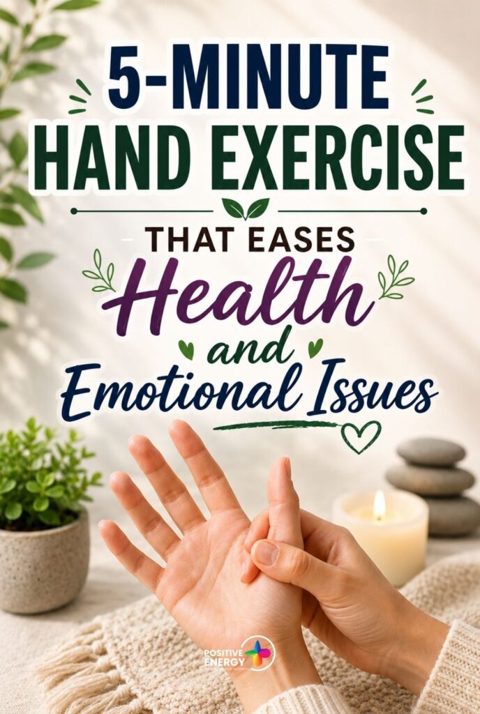 5-Minute Hand Exercise That Eases Health and Emotional Issues
