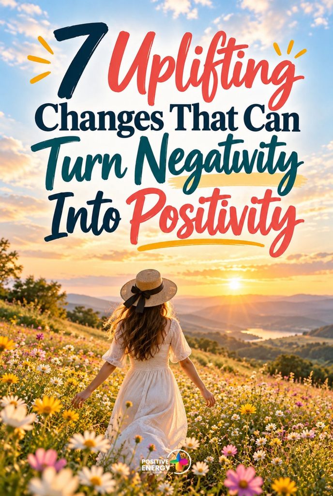 7 Uplifting Ways to Turn Negativity Into Positivity and Find Happiness