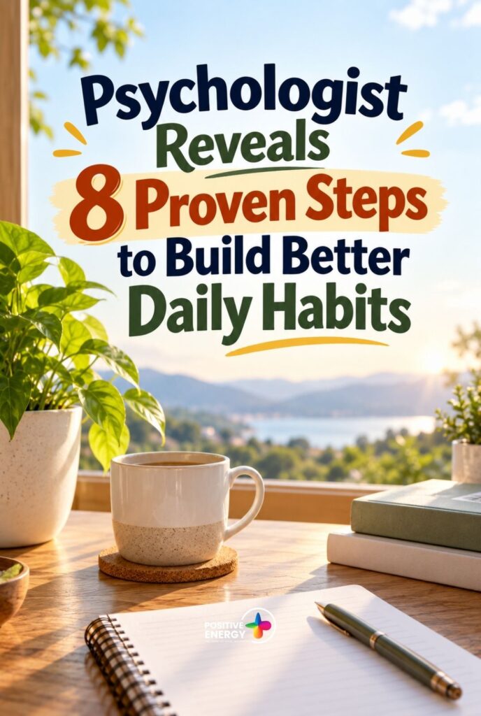 Psychologist Reveals 8 Proven Steps to Build Better Daily Habits