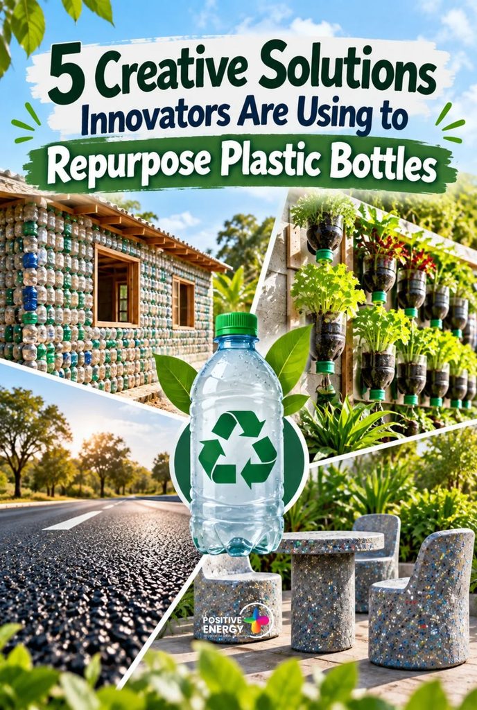 5 Creative Solutions Innovators Are Using to Repurpose Plastic Bottles