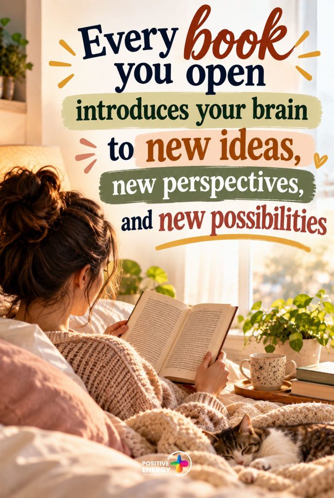 Every Book You Open Brings New Ideas and Possibilities