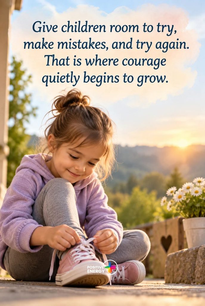 Give Children Room to Try, Make Mistakes, and Grow