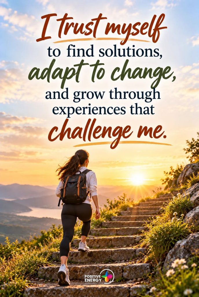 Trust Yourself to Overcome Challenges and Grow Stronger
