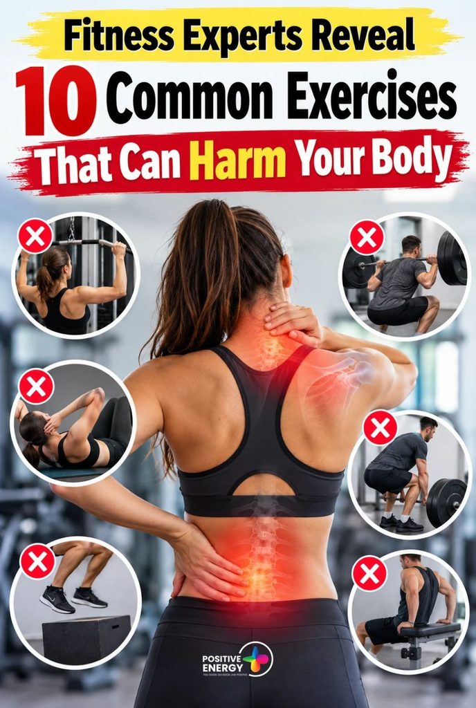 10 Common Exercises That Could Harm Your Body If Done Incorrectly