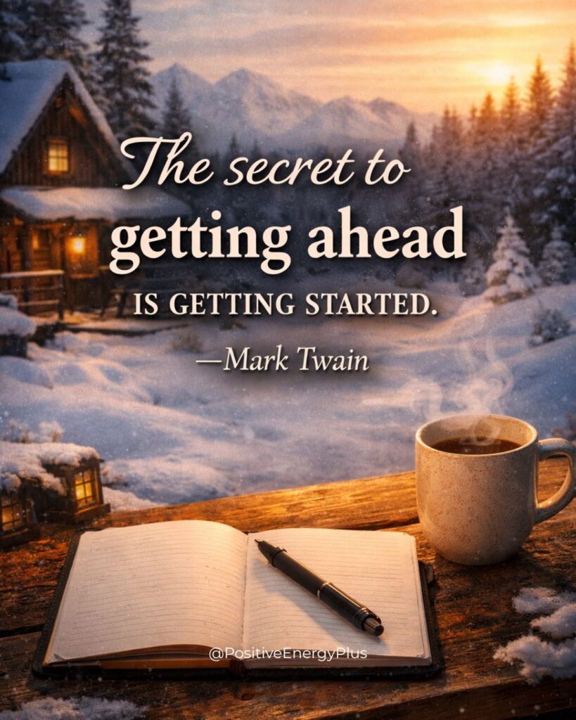 Income Ideas -The secret to getting ahead is getting started