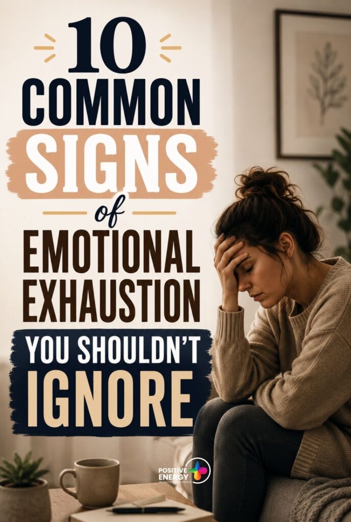 10 Common Signs of Emotional Exhaustion You Shouldn’t Ignore