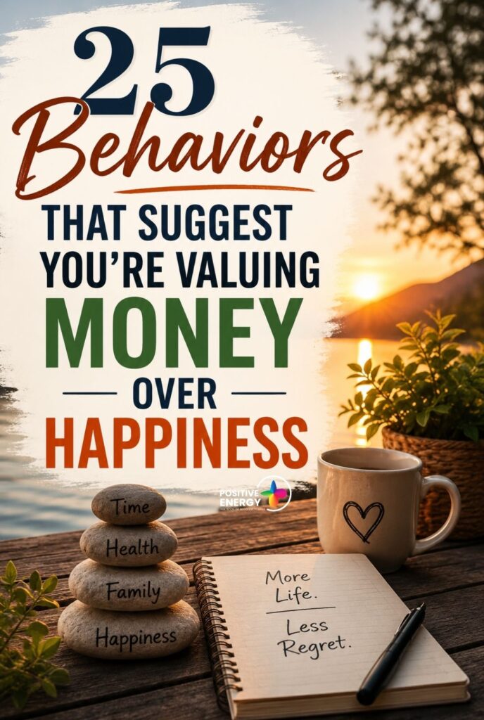 25 Behaviors That Suggest You’re Valuing Money Over Happiness