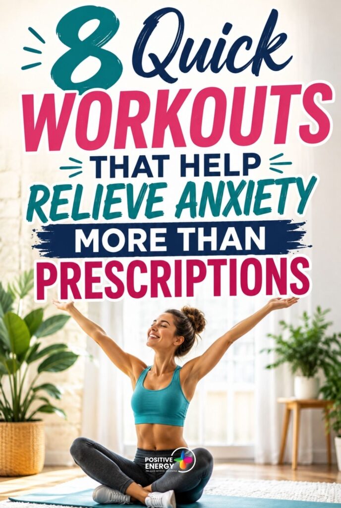 8 Quick Workouts That Help Relieve Anxiety More Than Prescriptions