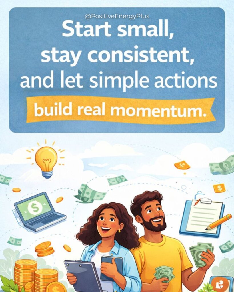 Start small, stay consistent, and let simple actions build real momentum