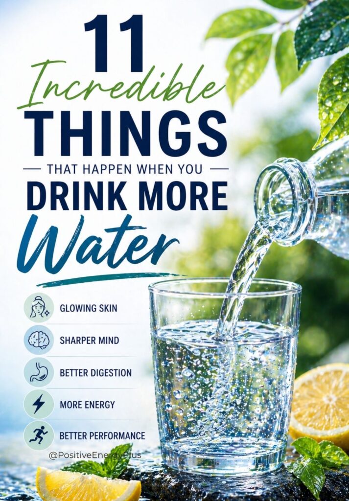 11 Incredible Things That Happen When You Drink More Water