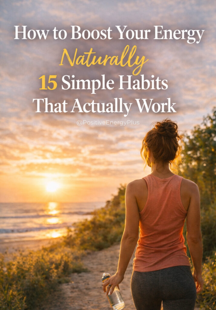 How to Boost Your Energy Naturally, 15 Simple Habits That Actually Work